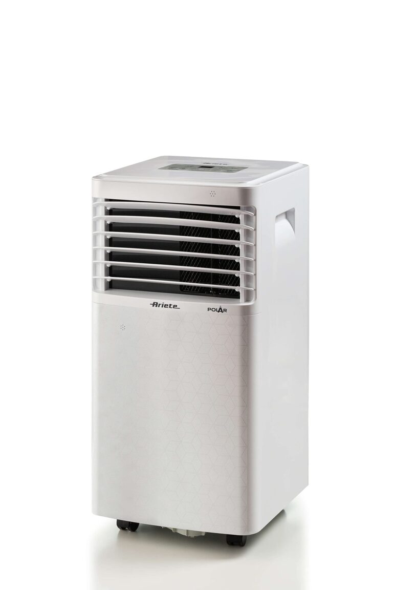 Ariete Polar 10, Climatizzatore Portatile 10000 btu/h, 220 Volt, Gas Naturale R290, Classe Energetica A, Bianco