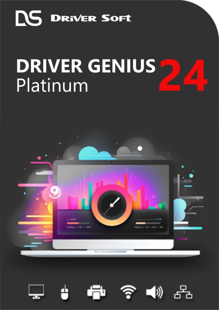 Driver Genius 24 Platinum – Aggiornamento driver automatico, 3 PC 1 anno