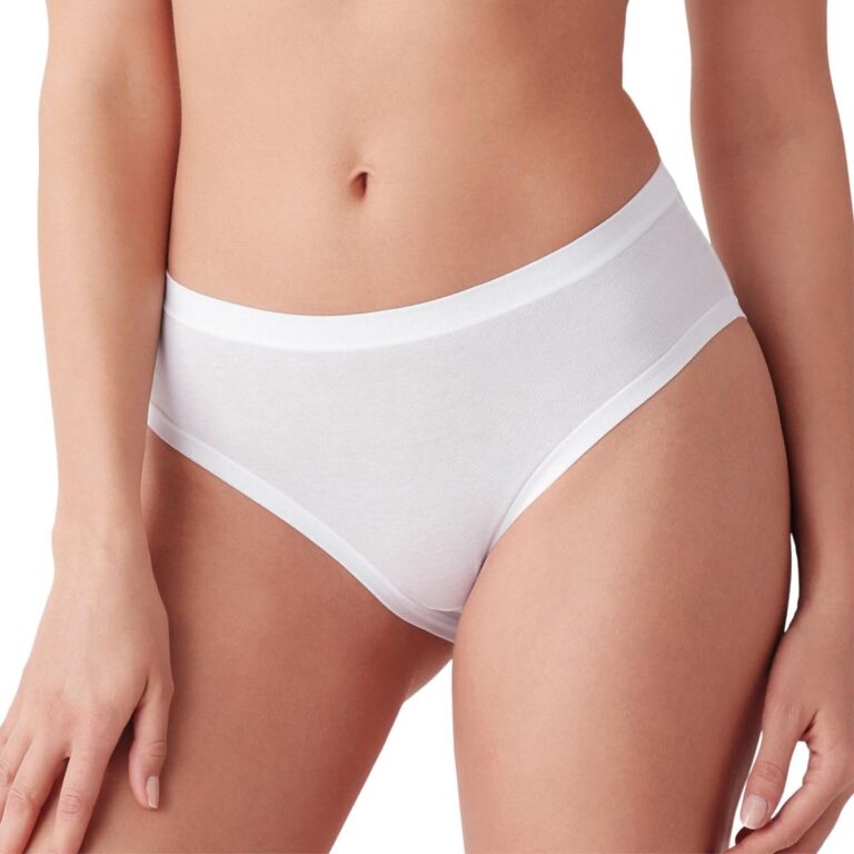 Cotonella Slip donna midi bordi extra comfort in cotone bielastico