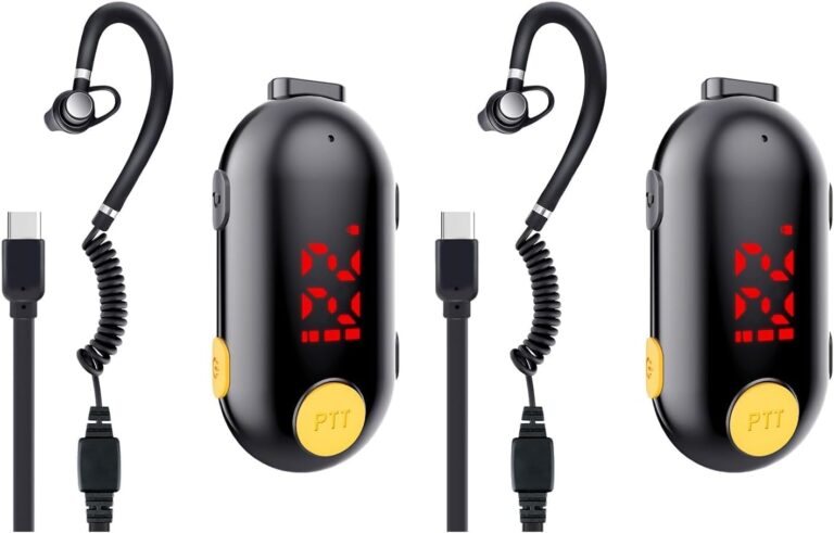SMP Mini Walkie-Talkie portatile con trasmettitore FM
