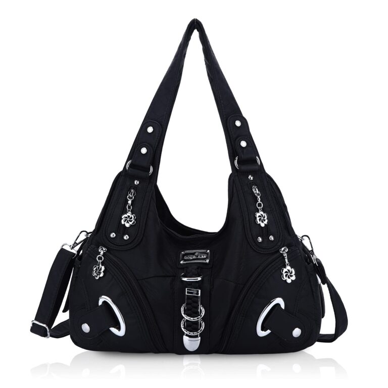 Angel Kiss Borsa donna tote grande in PU vintage