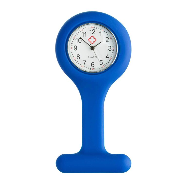 Trixes orologio da infermiere in silicone con clip