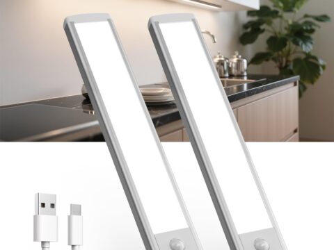 Tansool+ Luce LED Sottopensile 20cm con Sensore di Movimento