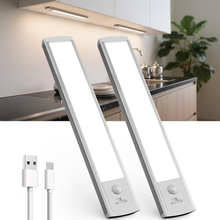 Tansool+ Luce LED Sottopensile 20cm con Sensore di Movimento