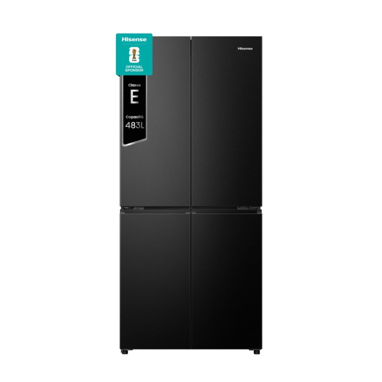 Hisense RQ5P470SAFE Frigo Americano 4 Porte 483L con WiFi