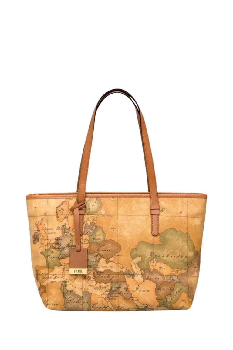 ALVIERO MARTINI DONNA Borsa Geo Classic Media Naturale Mod. D006 6000