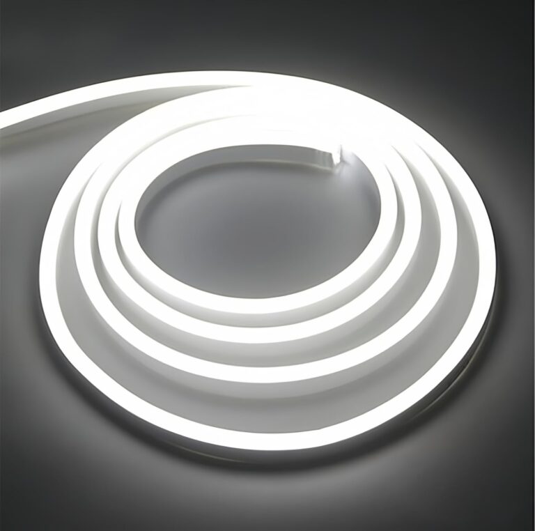 ONSSI Striscia LED Neon 220V COB 4 metri bianco freddo