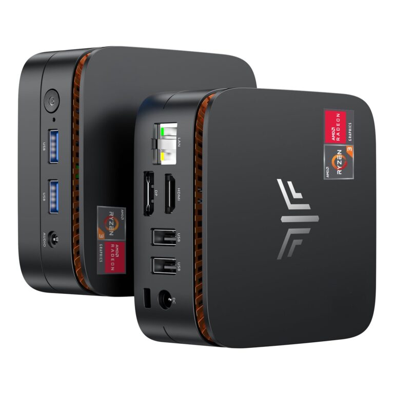 NiPoGi Essenx E1 Mini PC AMD Ryzen 3 3250U, 8GB DDR4, 256GB SSD