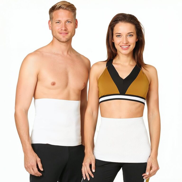 BeFit24 Pancera in Lana Angora Termica Lombare Unisex