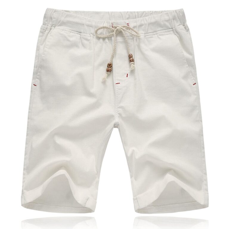 JustSun Pantaloncini Uomo in Cotone Leggero con Tasche