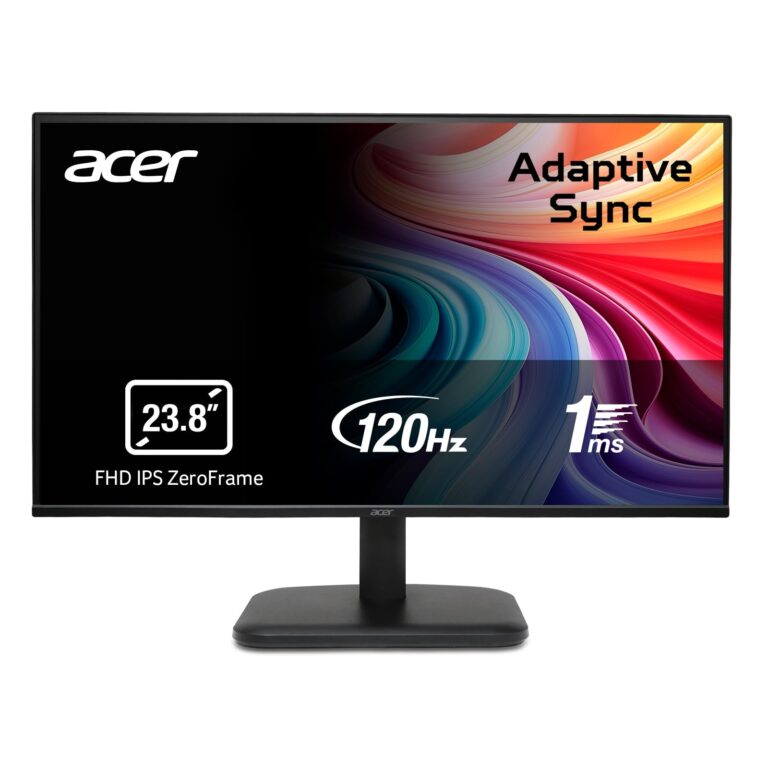 Acer EK241YGbif Monitor 23.8" IPS Full HD 120Hz con AdaptiveSync