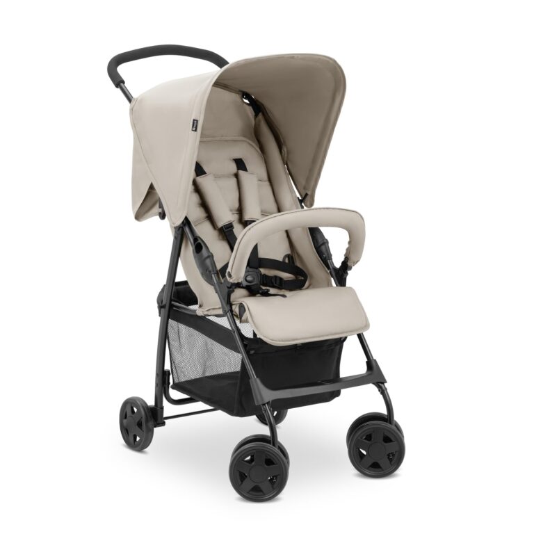 hauck Sport, Beige - Passeggino da Viaggio Ultraleggero Solo 5,9 kg dalla Nascita fino a 15 kg co...