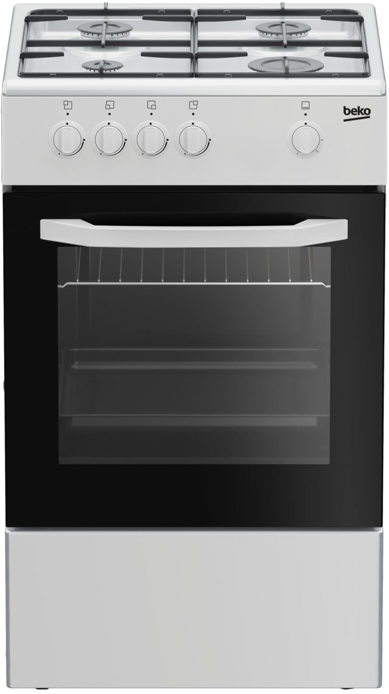 Beko Cucina 50x50 Gas con Forno a Gas 4 Fuochi Classe A