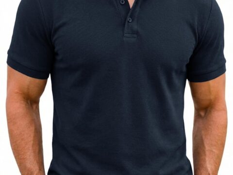 Runcati Polo Uomo Manica Corta Estiva in Cotone Basic Fit
