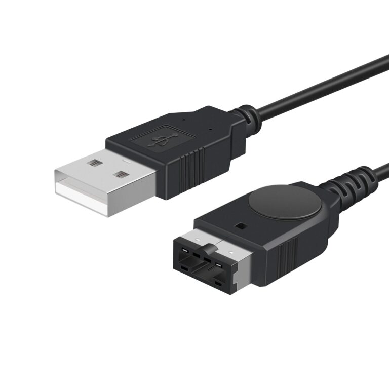 Xahpower Cavo di Ricarica USB per Game Boy Advance SP e Nintendo DS