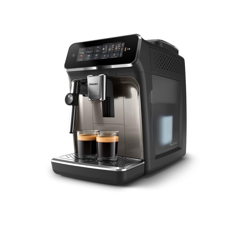 Philips Serie 3300 Macchina da caffè automatica - 5 tipi di bevande, Touch screen a colori, Siste...