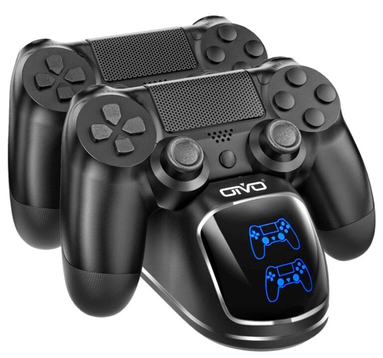 OIVO - Stazione di ricarica doppia per controller PS4
