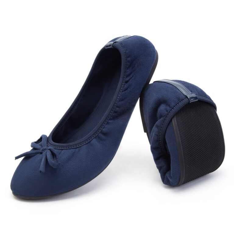 Greatonu ballerine pieghevoli donna con suola flessibile