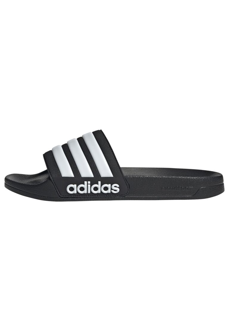 Adidas Adilette No-Show Ciabatte Unisex per Doccia e Piscina