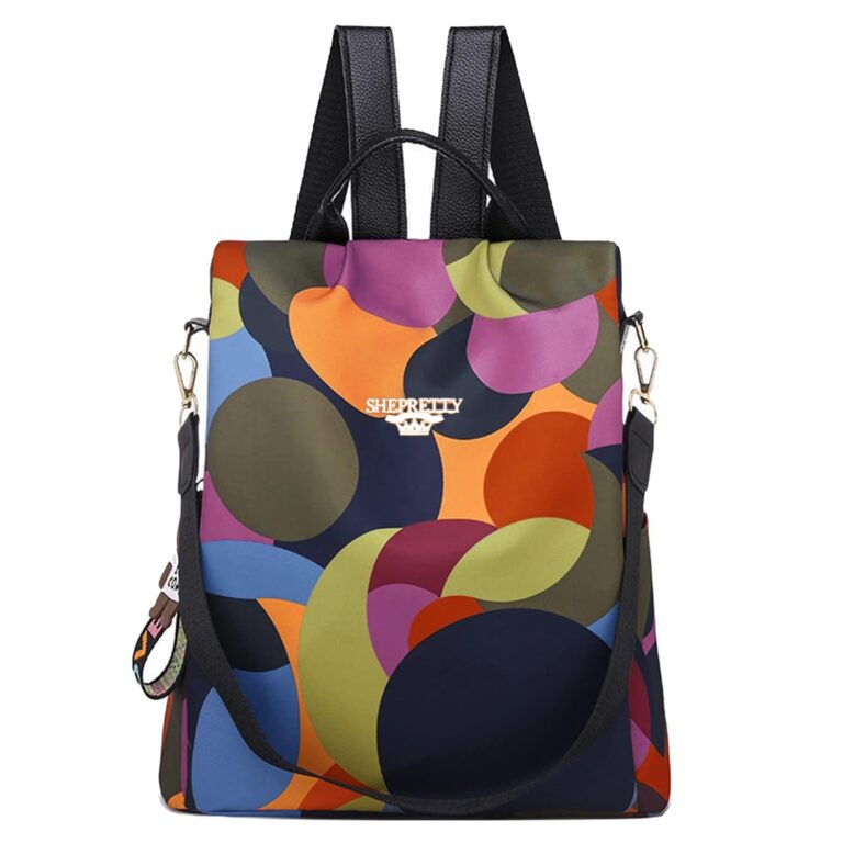 shepretty Zaino Donna Piccolo in Pelle Impermeabile