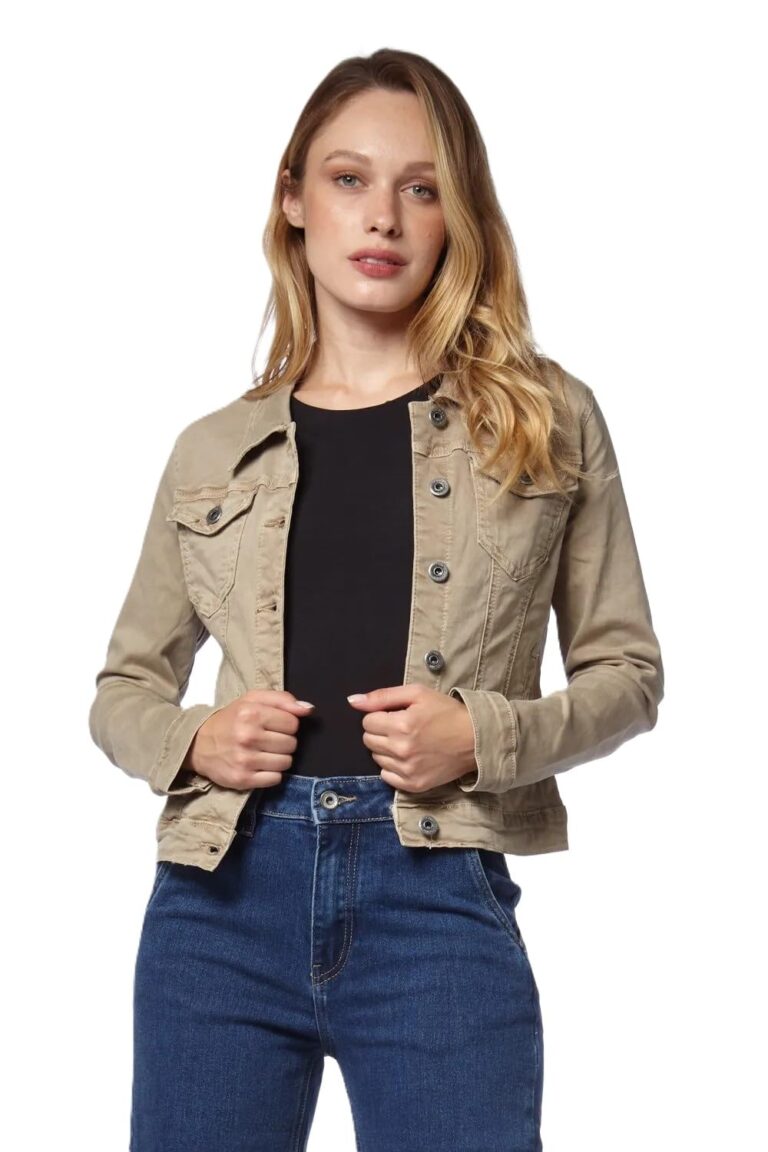 JOPHY & CO. Giacca di Jeans Denim da Donna