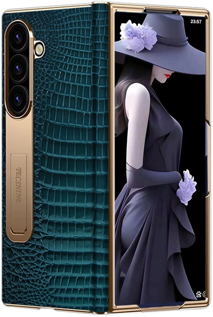 TECSHINE Custodia del Telefono Cellulare per Samsung Galaxy Z Fold 7. Cover a Cerniera di Cellula...