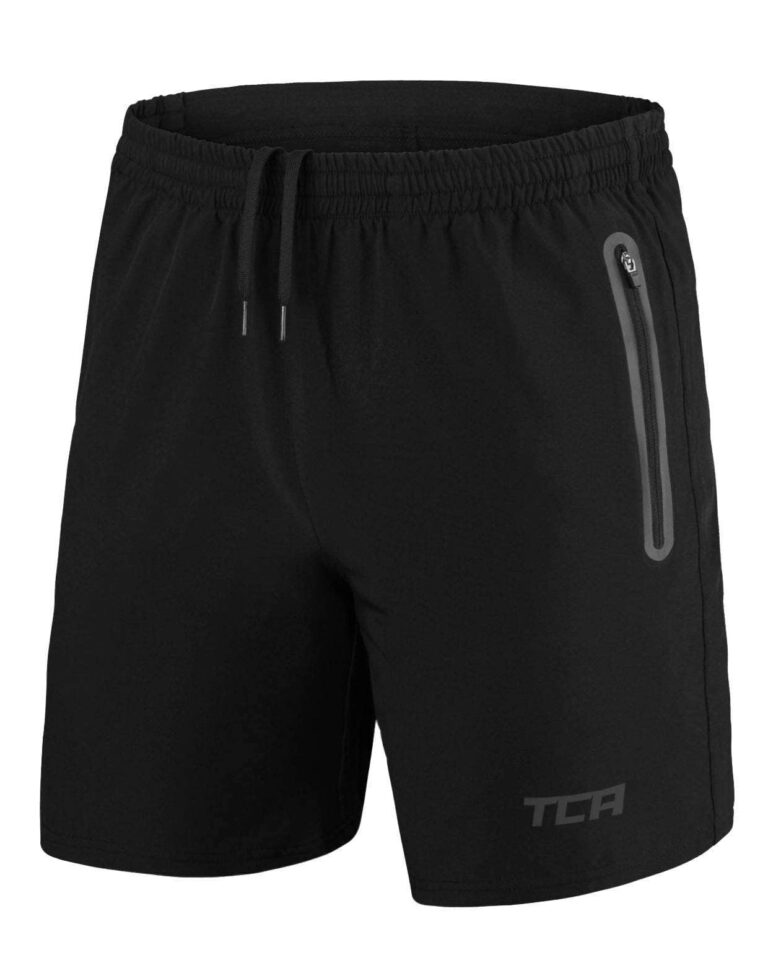 TCA Elite Tech Pantaloncini Running Uomo con Tasche Laterali