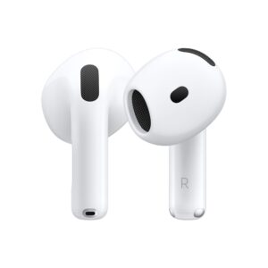 Apple AirPods 4 Auricolari wireless, Auricolari Bluetooth, Cancellazione attiva del rumore, Audio adattivo, Trasparenza, A…