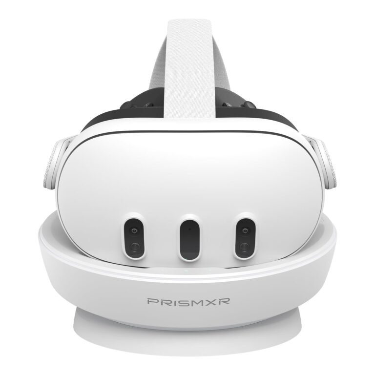 PRISMXR Dock di ricarica rapida per Meta Quest 3 e controller