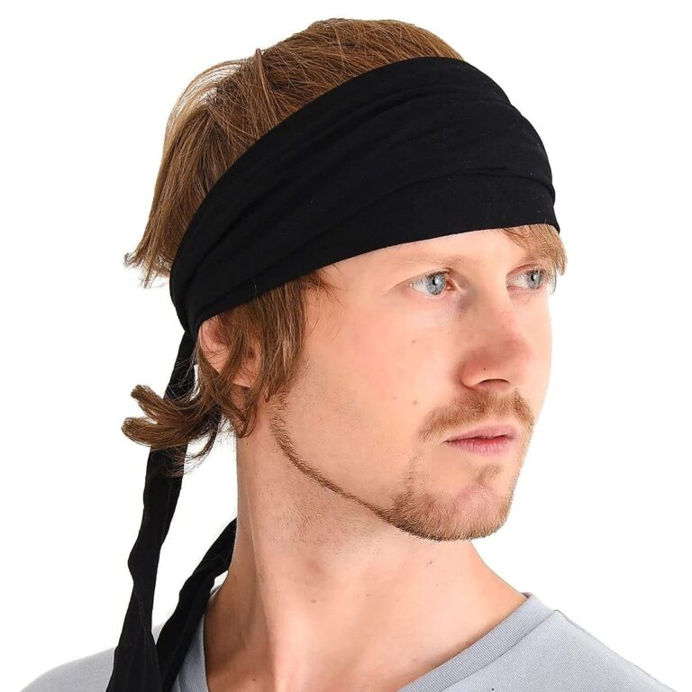 CHARM Fascia per capelli stile hippie pre-legata, unisex