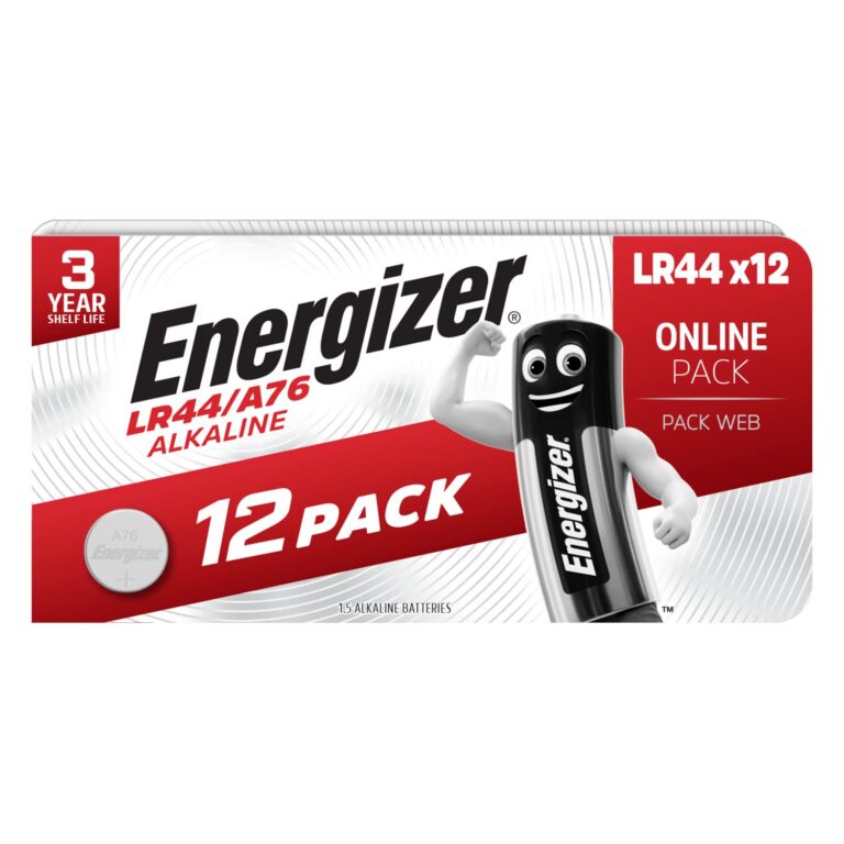 Energizer Pile LR44 A76 confezione da 12