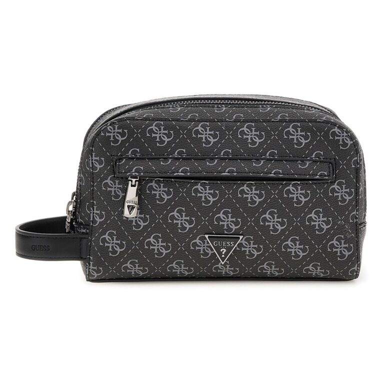 Guess Milano Necessaire Uomo Piccola con Logo