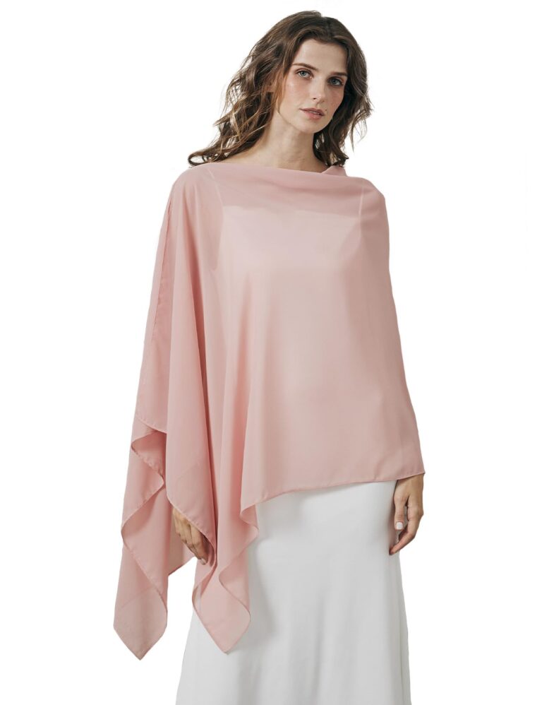 Beautelicate Scialle Elegante Donna - Stola Coprispalle in Chiffon per Cerimonia