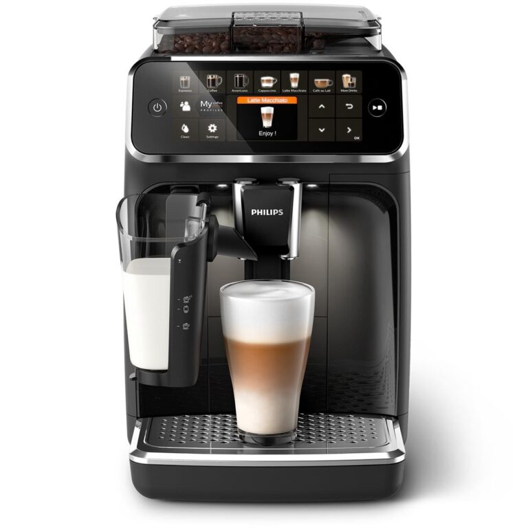 Philips 5400 Series Macchina da Caffè Automatica - Montalatte LatteGo, 12 Bevande, Display Intuit...