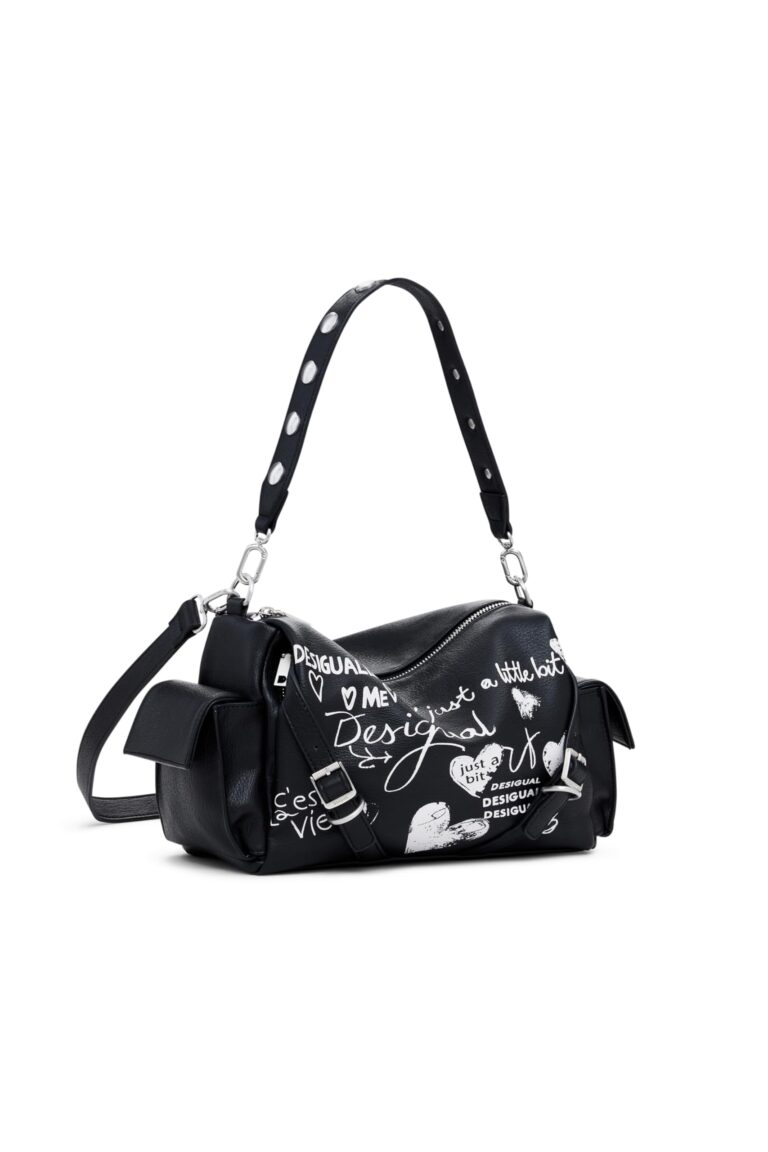 Desigual borsa a tracolla Habana Seshat Hand Bag Black nero