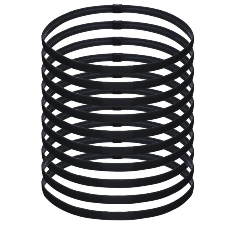 Chiluxendo fasce capelli sottili antiscivolo 10 pezzi