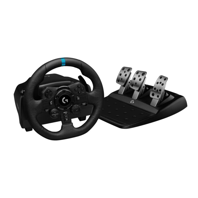 Logitech G923 volante da corsa e pedali con TrueForce