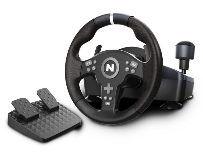 NITHO Drive Pro V200 - Volante da corsa con pedali e cambio