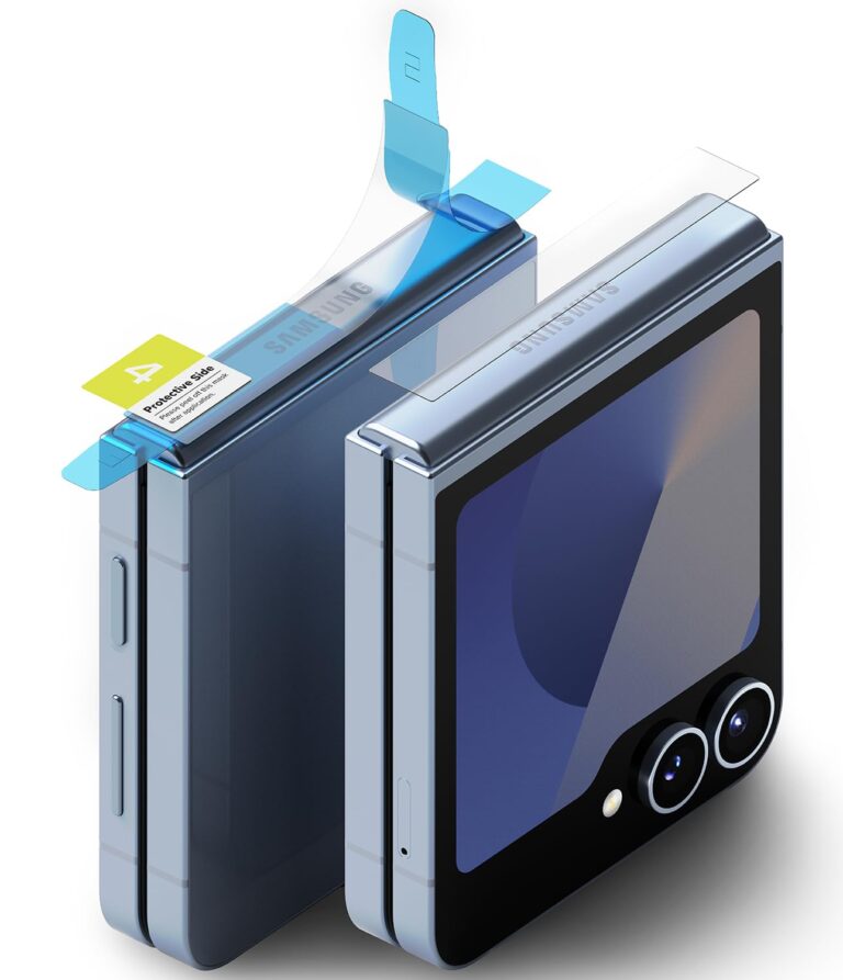 Ringke Hinge Dual Easy Film (2 Pezzi) Compatibile con Pellicola Samsung Galaxy Z Flip 7 FE / 6/5...