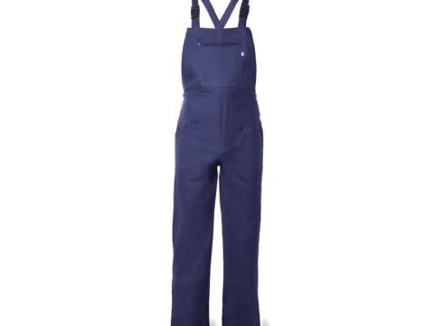 SADISRLS Salopette da Lavoro Uomo Cotone Blu con Tasche