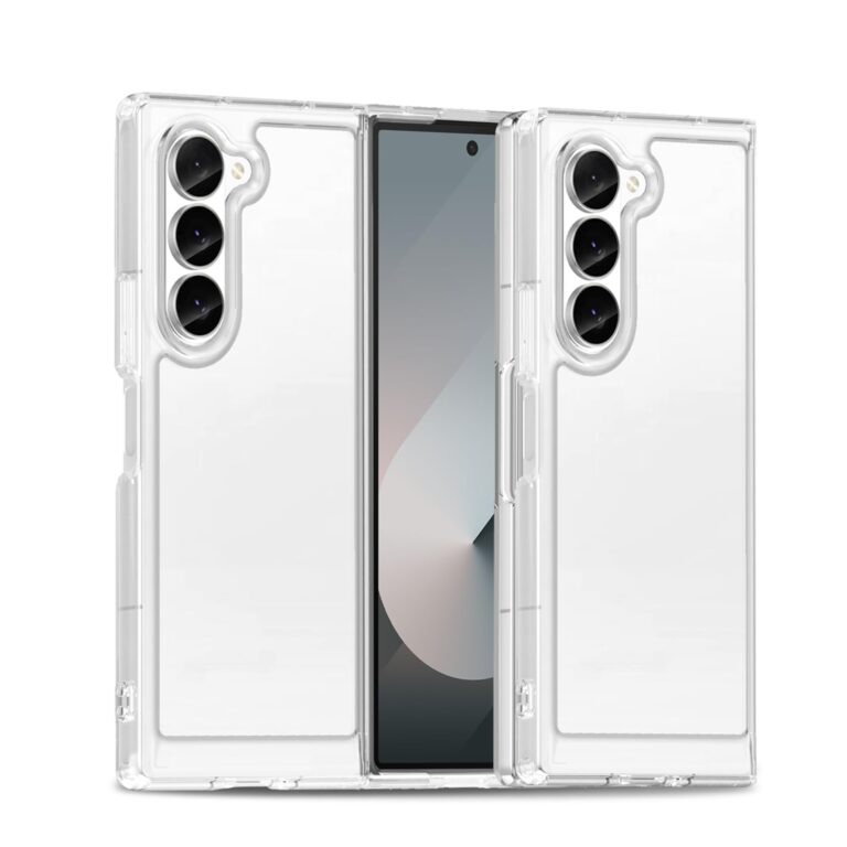 Liisooka Cover per Samsung Galaxy Z Fold 6, Custodia in TPU Antiurto Sottile di Livello Militare, Resistente all'ingiallim...