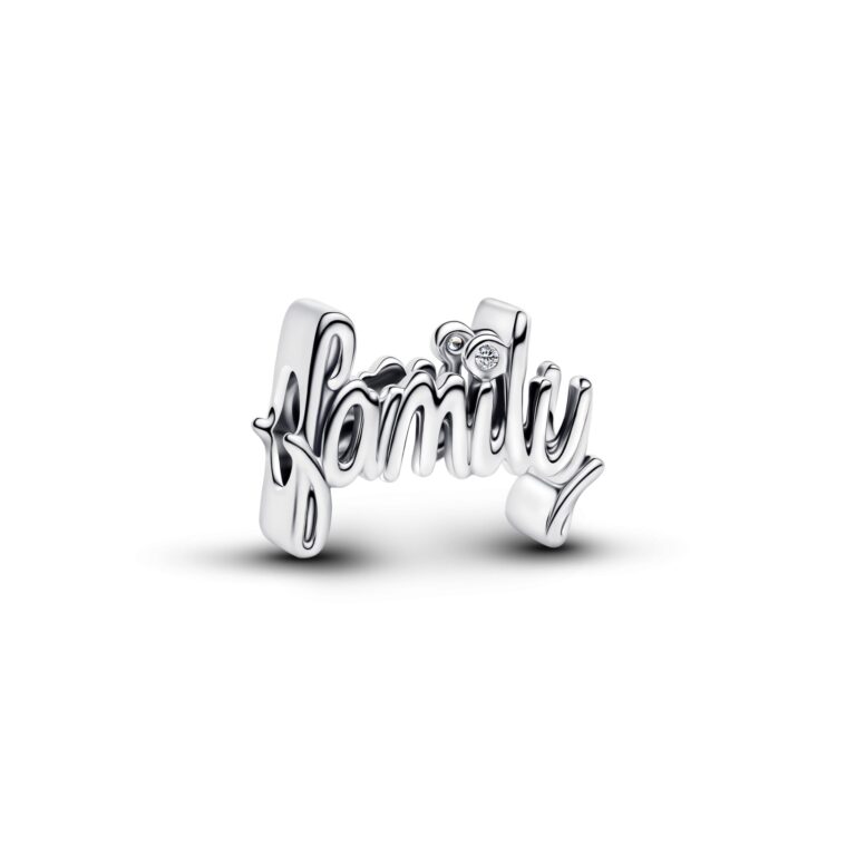 PANDORA Moments Charm Manoscritto della Famiglia in argento