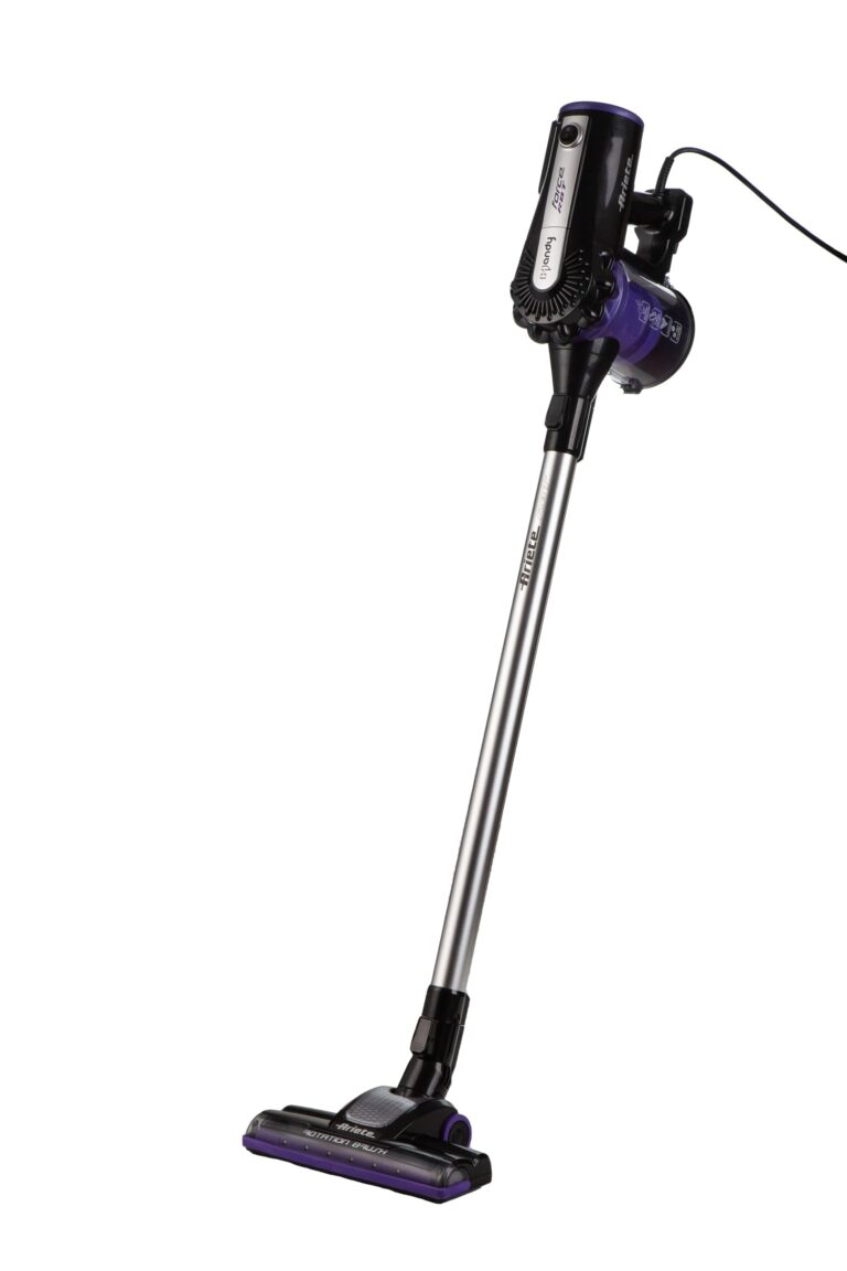 Ariete 2359 Handy Force RBT, Scopa elettrica con Filo 2 in 1 aspirapolvere e aspira briciole, 600W, Filtro HEPA, Tecnologi...