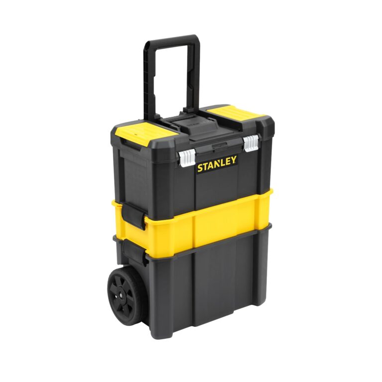 Stanley Essential Cassettiera Carrello Portautensili 3 in 1 impilabile