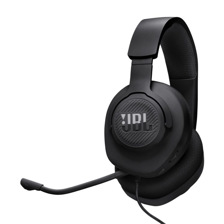 JBL Quantum 100M2 Cuffie Gaming Over Ear con Filo, JBL QuantumSOUND Signature e Jack per Cuffie da 3,5 mm, Compatibilità M...