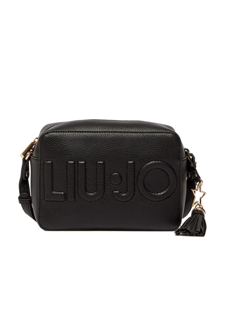 Liu Jo Borsa a tracolla comoda, pratica e capiente con chiusura zip. Presenta un logo in rilievo tono su tono ed una traco...