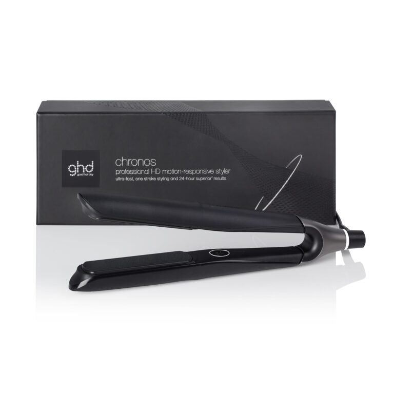ghd Chronos, Piastra Capelli Professionale con Lamelle in Ceramica, Finish Ultra-Gloss, Tecnologia HD Predittiva per uno S...