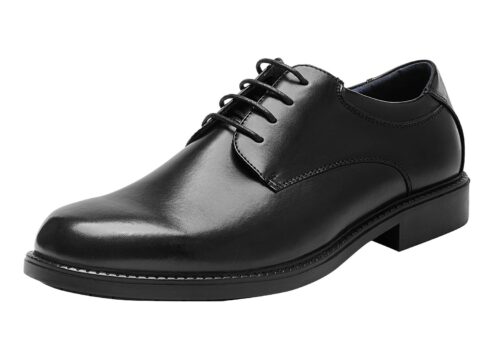 Bruno Marc Scarpe Oxford Vintage da Uomo in PU con Stringhe