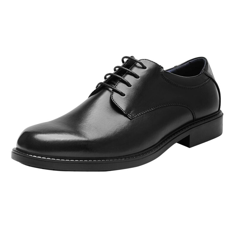 Bruno Marc Scarpe Oxford Vintage da Uomo in PU con Stringhe