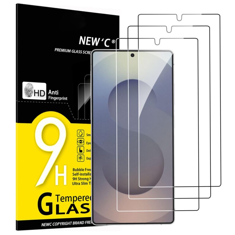 NEW'C Vetro Temperato per Samsung Galaxy S25 Ultra - 3 Pezzi